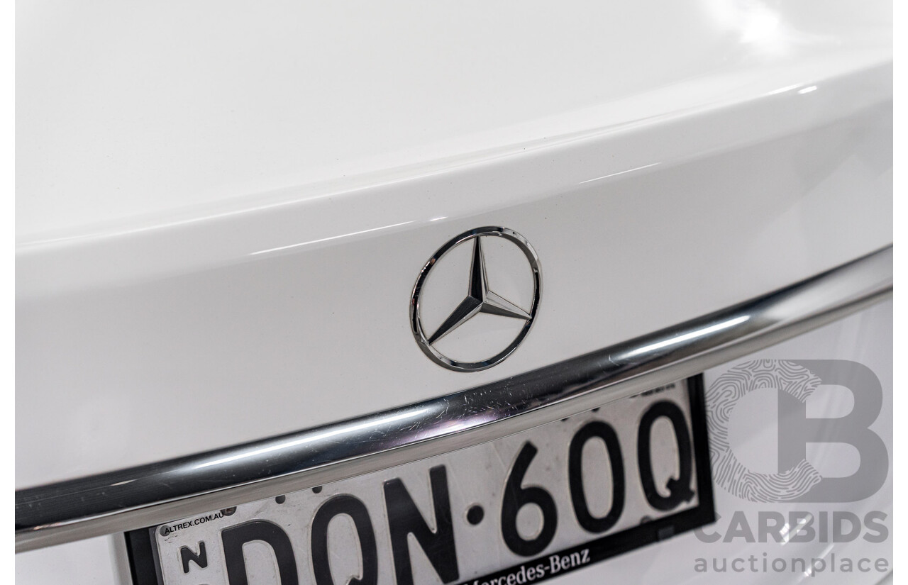 10/2014 Mercedes-Benz C200 Avantgarde 205 4d Sedan Polar White Turbo 2.0L