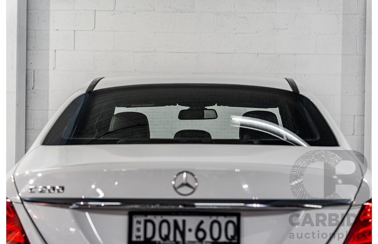 10/2014 Mercedes-Benz C200 Avantgarde 205 4d Sedan Polar White Turbo 2.0L