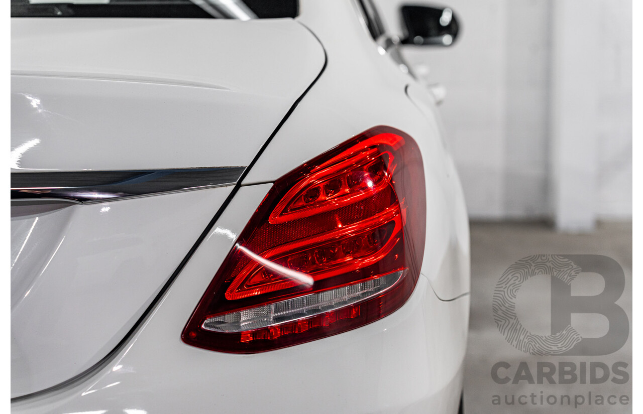 10/2014 Mercedes-Benz C200 Avantgarde 205 4d Sedan Polar White Turbo 2.0L