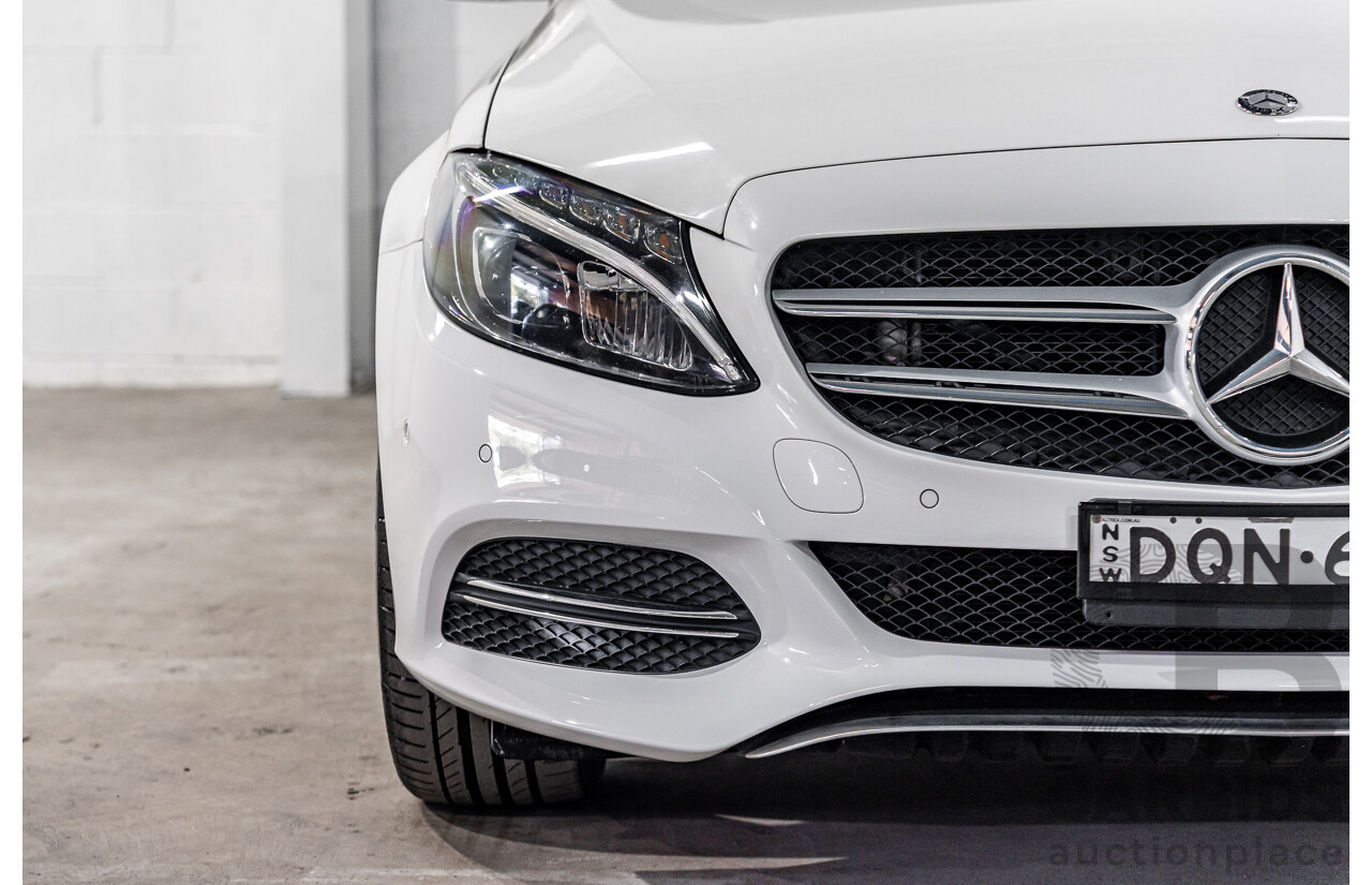 10/2014 Mercedes-Benz C200 Avantgarde 205 4d Sedan Polar White Turbo 2.0L