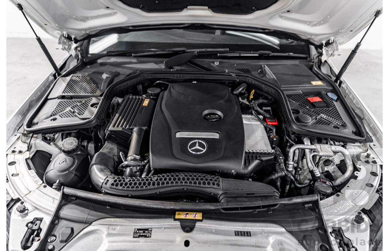 10/2014 Mercedes-Benz C200 Avantgarde 205 4d Sedan Polar White Turbo 2.0L