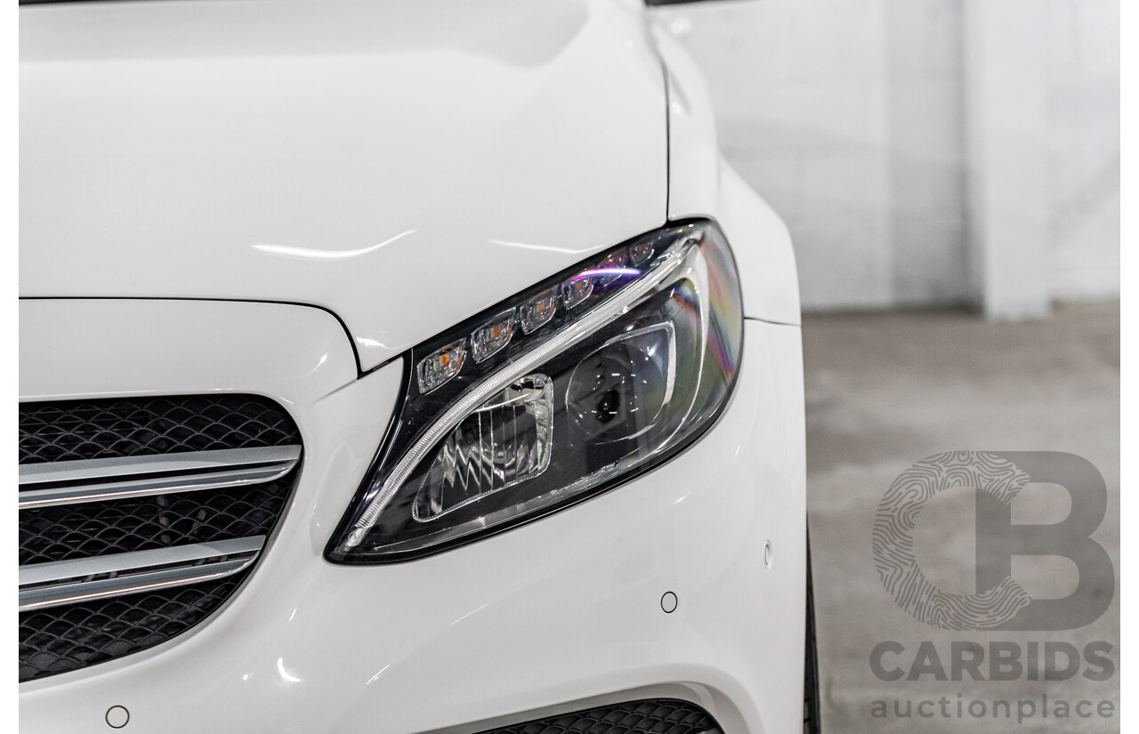 10/2014 Mercedes-Benz C200 Avantgarde 205 4d Sedan Polar White Turbo 2.0L