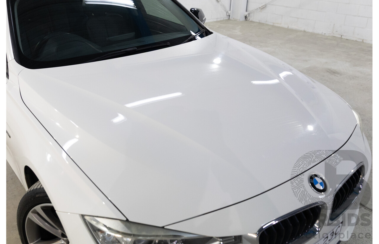 2/2013 BMW 328i Sport Line F30 MY13.5 4d Sedan Alpine White 2.0L