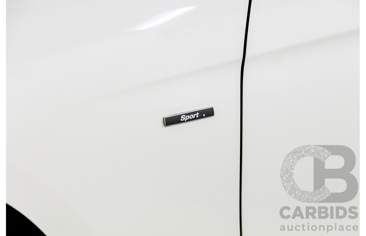 2/2013 BMW 328i Sport Line F30 MY13.5 4d Sedan Alpine White 2.0L
