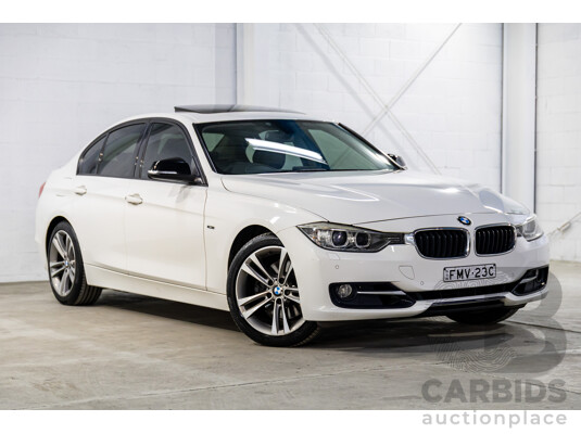 2/2013 BMW 328i Sport Line F30 MY13.5 4d Sedan Alpine White 2.0L