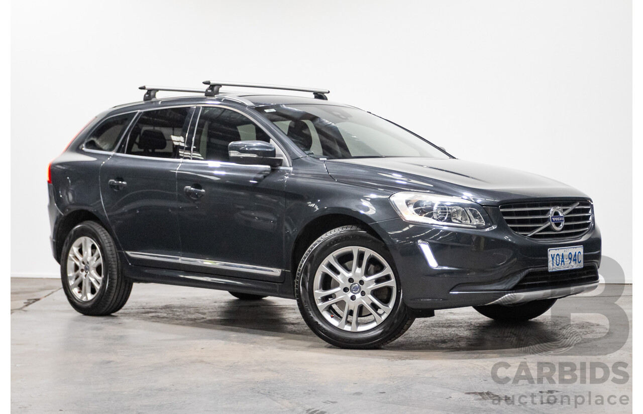 6/2014 Volvo XC60 D5 Luxury DZ (AWD) MY14 4d Wagon Savile Grey Metallic Twin Turbo 2.4L