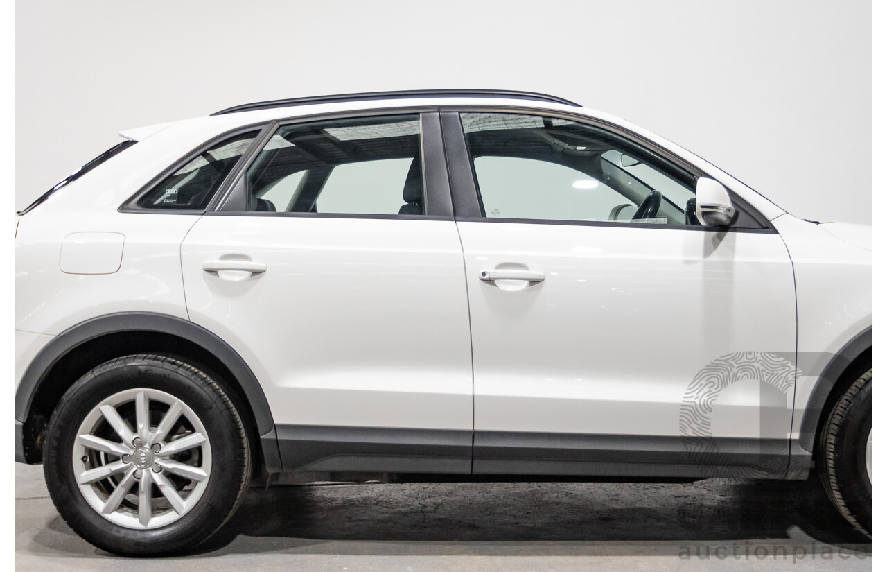 06/2018 Audi Q3 2.0 TDI Quattro (AWD) 8U MY18 4d Wagon Candy White Turbo Diesel 2.0L