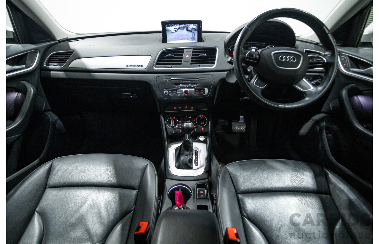 06/2018 Audi Q3 2.0 TDI Quattro (AWD) 8U MY18 4d Wagon Candy White Turbo Diesel 2.0L