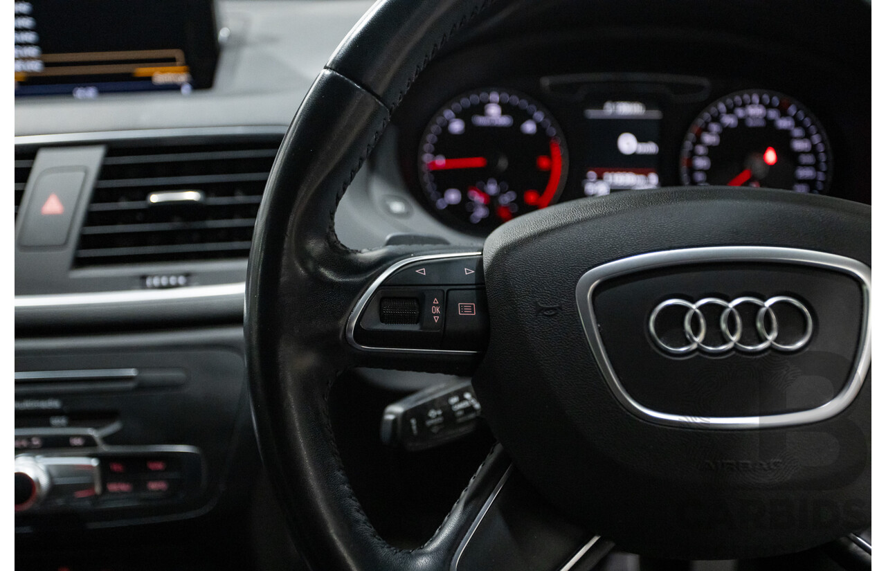 06/2018 Audi Q3 2.0 TDI Quattro (AWD) 8U MY18 4d Wagon Candy White Turbo Diesel 2.0L