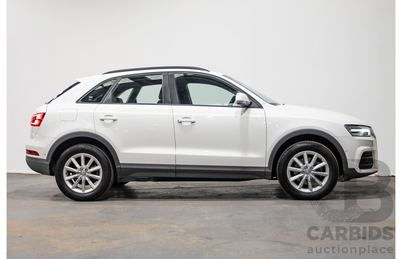 06/2018 Audi Q3 2.0 TDI Quattro (AWD) 8U MY18 4d Wagon Candy White Turbo Diesel 2.0L