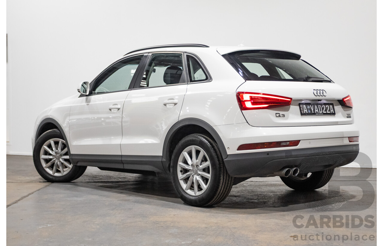 06/2018 Audi Q3 2.0 TDI Quattro (AWD) 8U MY18 4d Wagon Candy White Turbo Diesel 2.0L