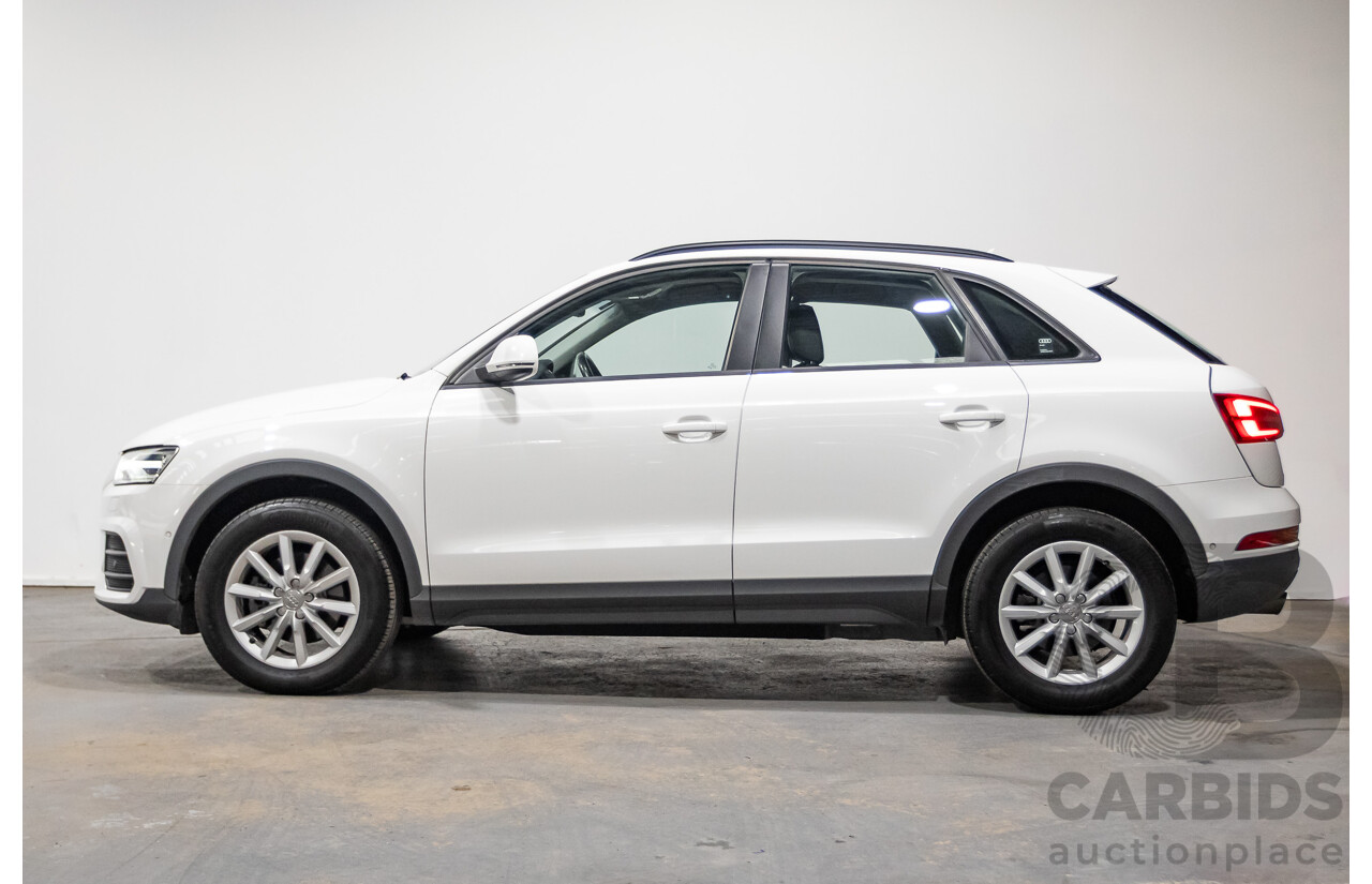 06/2018 Audi Q3 2.0 TDI Quattro (AWD) 8U MY18 4d Wagon Candy White Turbo Diesel 2.0L