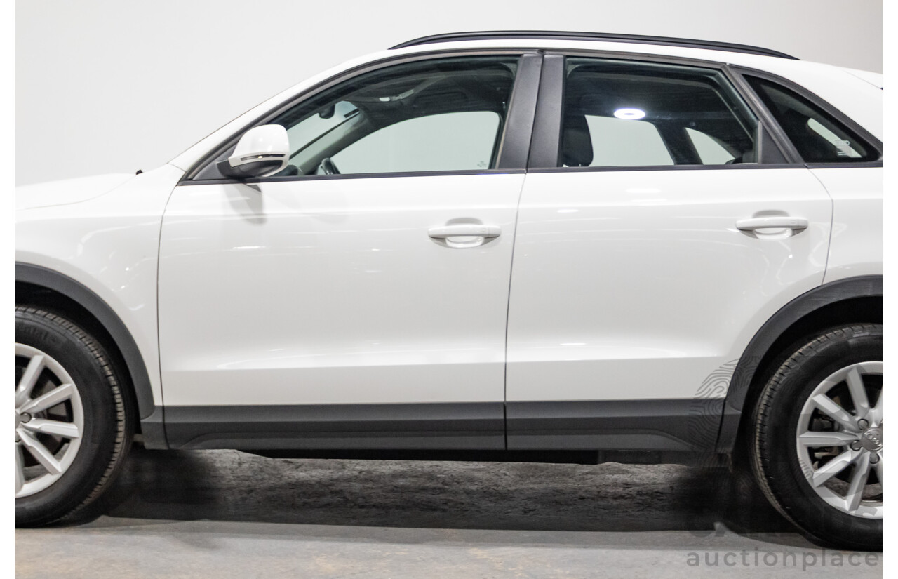 06/2018 Audi Q3 2.0 TDI Quattro (AWD) 8U MY18 4d Wagon Candy White Turbo Diesel 2.0L