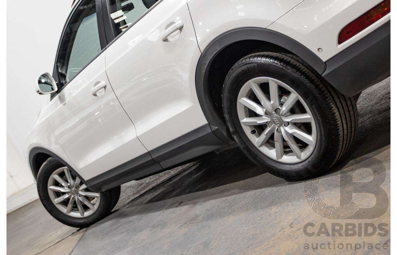 06/2018 Audi Q3 2.0 TDI Quattro (AWD) 8U MY18 4d Wagon Candy White Turbo Diesel 2.0L