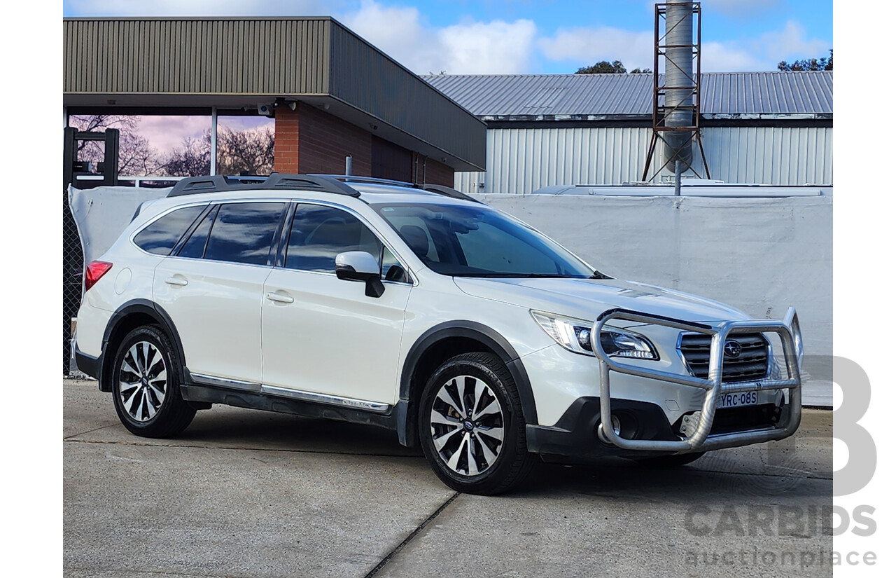 1/2015 Subaru Outback 3.6R MY15 4d Wagon White 3.6L