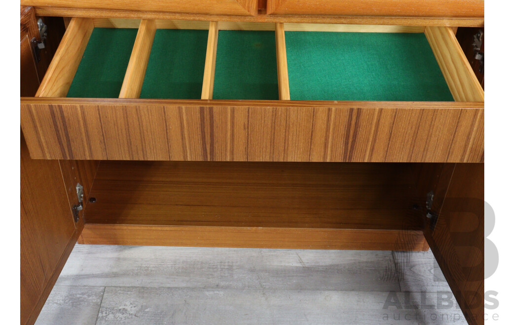 Vintage Parker Teak Wall Unit
