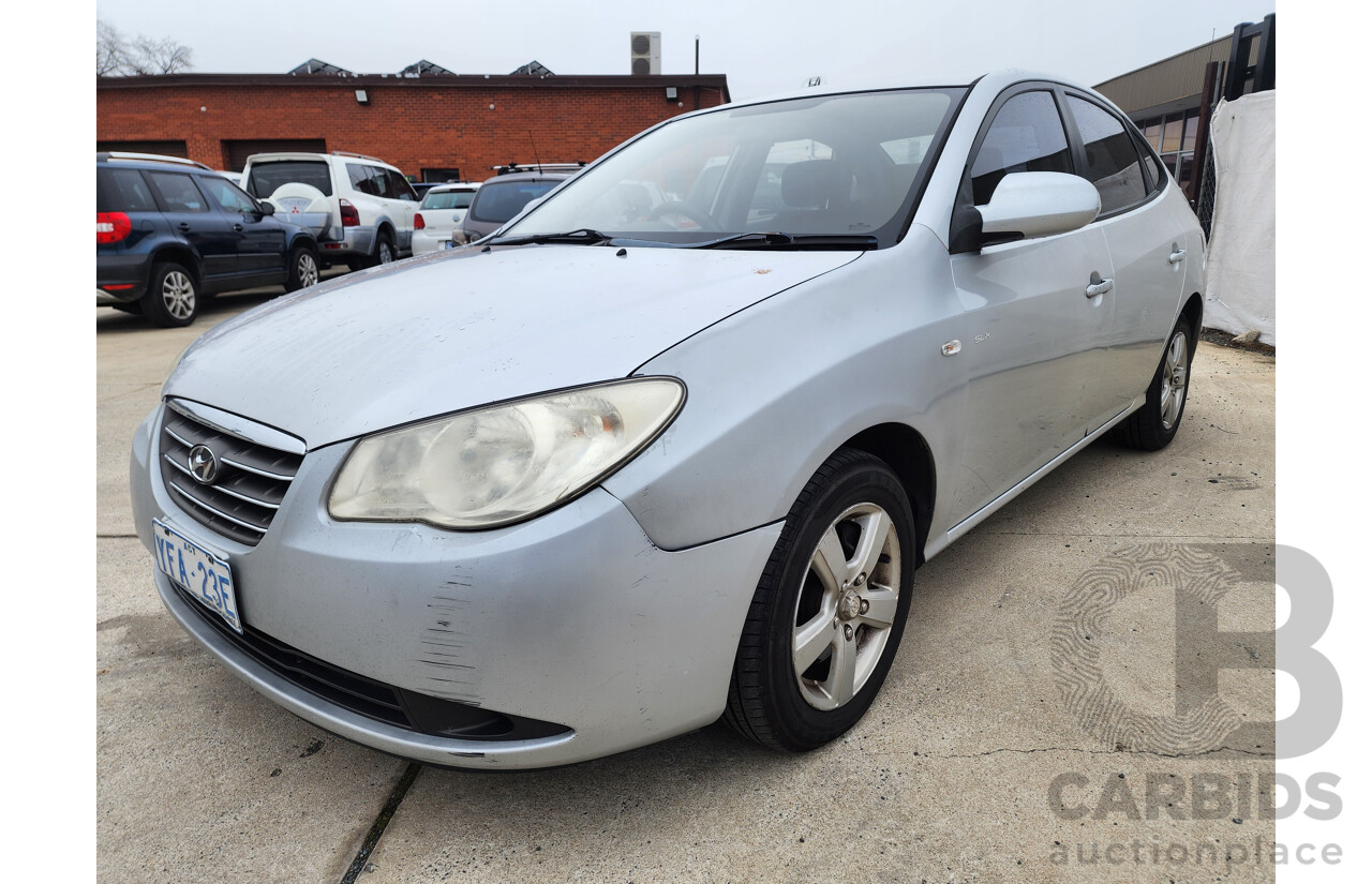 6/2007 Hyundai Elantra SLX HD 4d Sedan Silver 2.0L