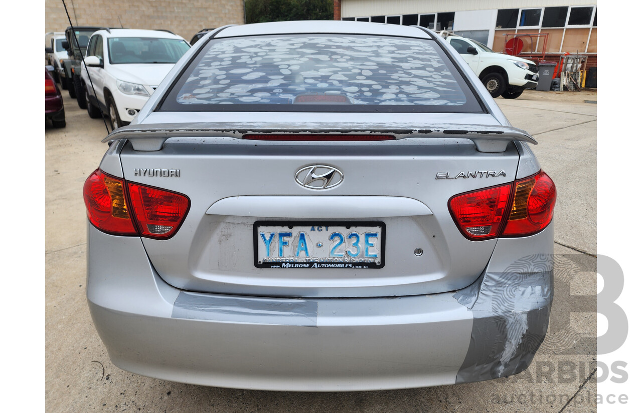 6/2007 Hyundai Elantra SLX HD 4d Sedan Silver 2.0L