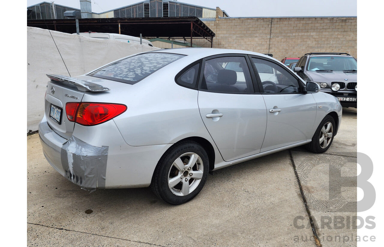 6/2007 Hyundai Elantra SLX HD 4d Sedan Silver 2.0L