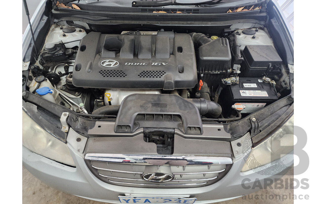 6/2007 Hyundai Elantra SLX HD 4d Sedan Silver 2.0L