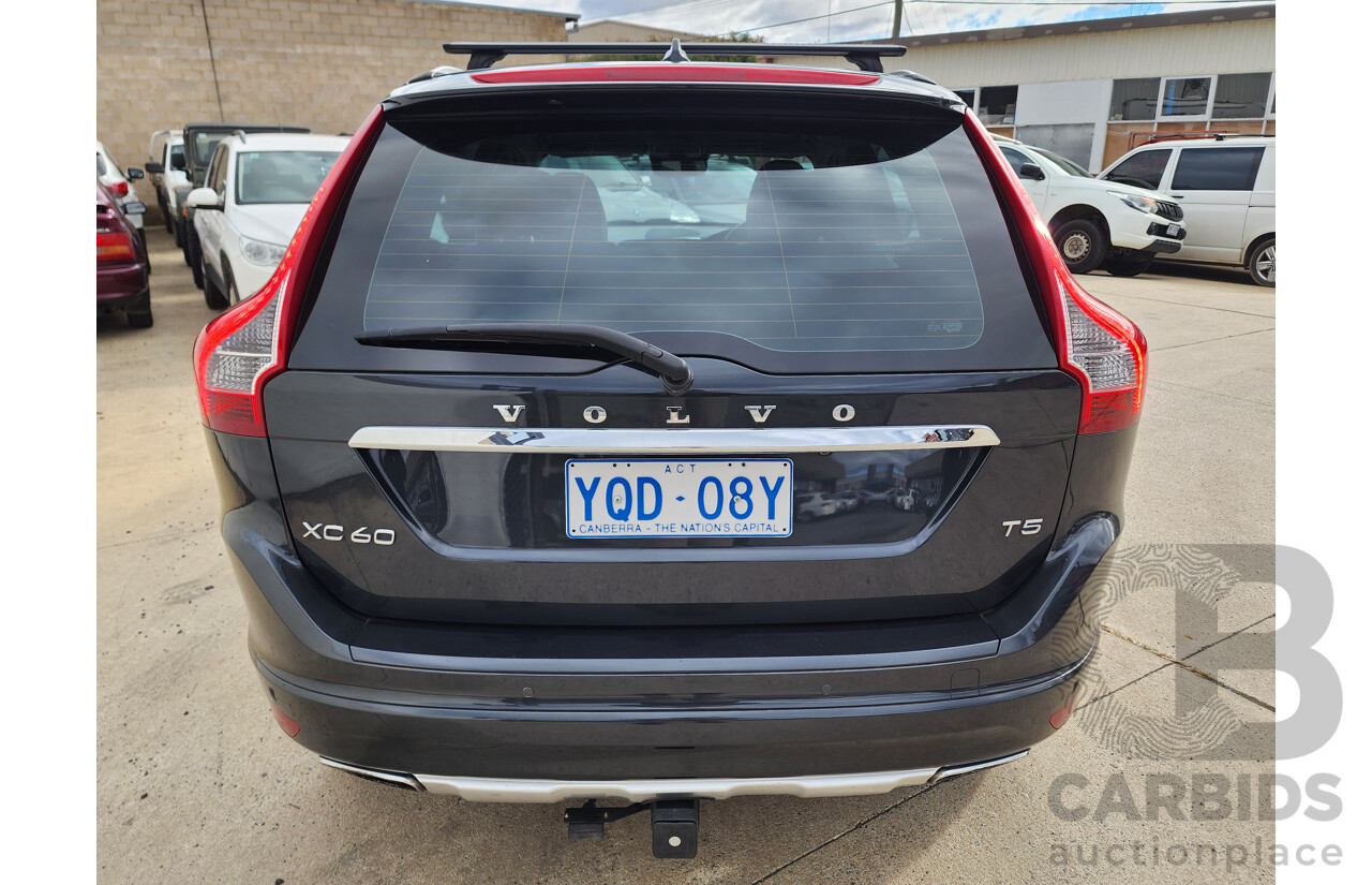 5/2015 Volvo Xc60 T5 Luxury DZ MY15 4d Wagon Grey 2.0L