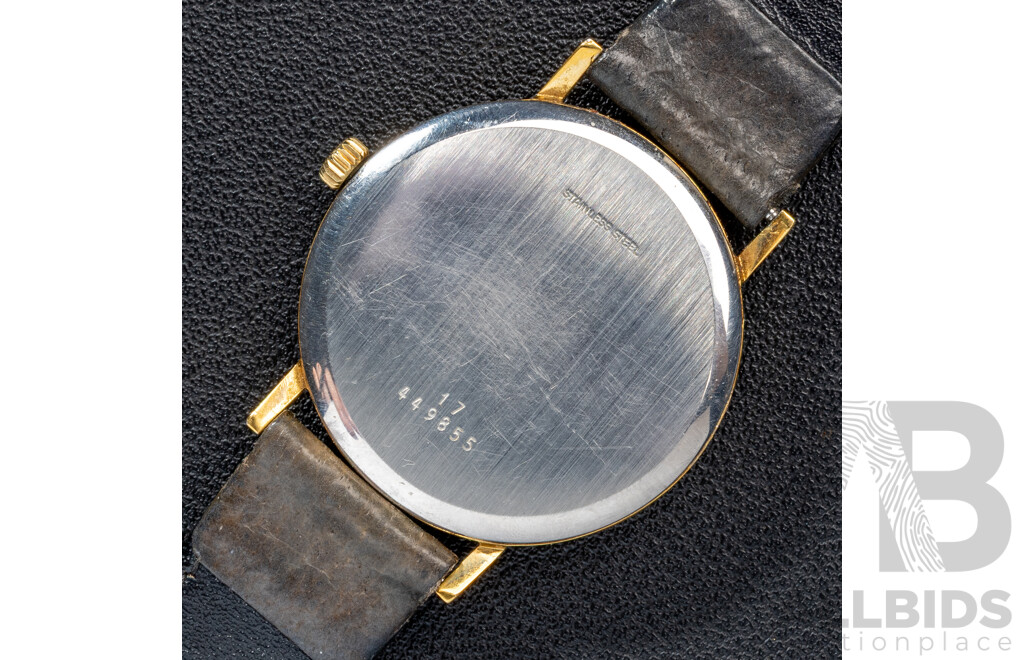 Longines Gold Plated Watch, Vintage C.1970's, Swiss Made  - with Original Presentation Case