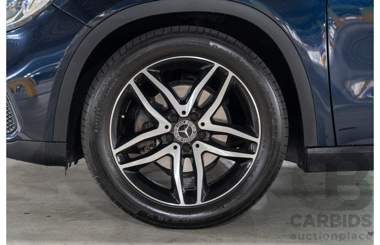 10/2018 Mercedes Benz GLA 180 X156 809MY 4d Wagon Cavansite Blue Metallic Turbo 1.6L