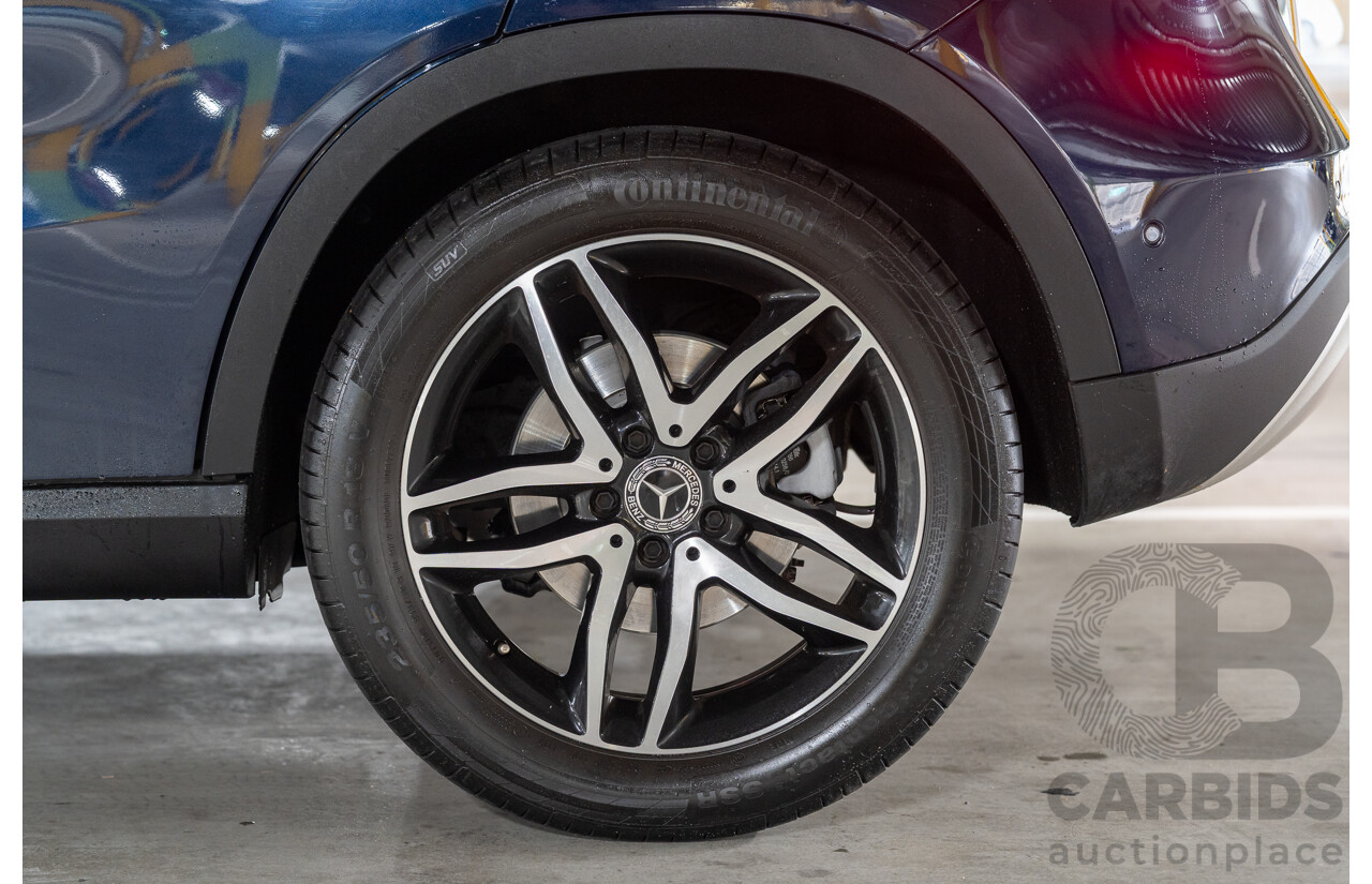 10/2018 Mercedes Benz GLA 180 X156 809MY 4d Wagon Cavansite Blue Metallic Turbo 1.6L