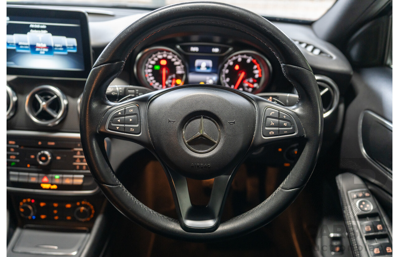 10/2018 Mercedes Benz GLA 180 X156 809MY 4d Wagon Cavansite Blue Metallic Turbo 1.6L