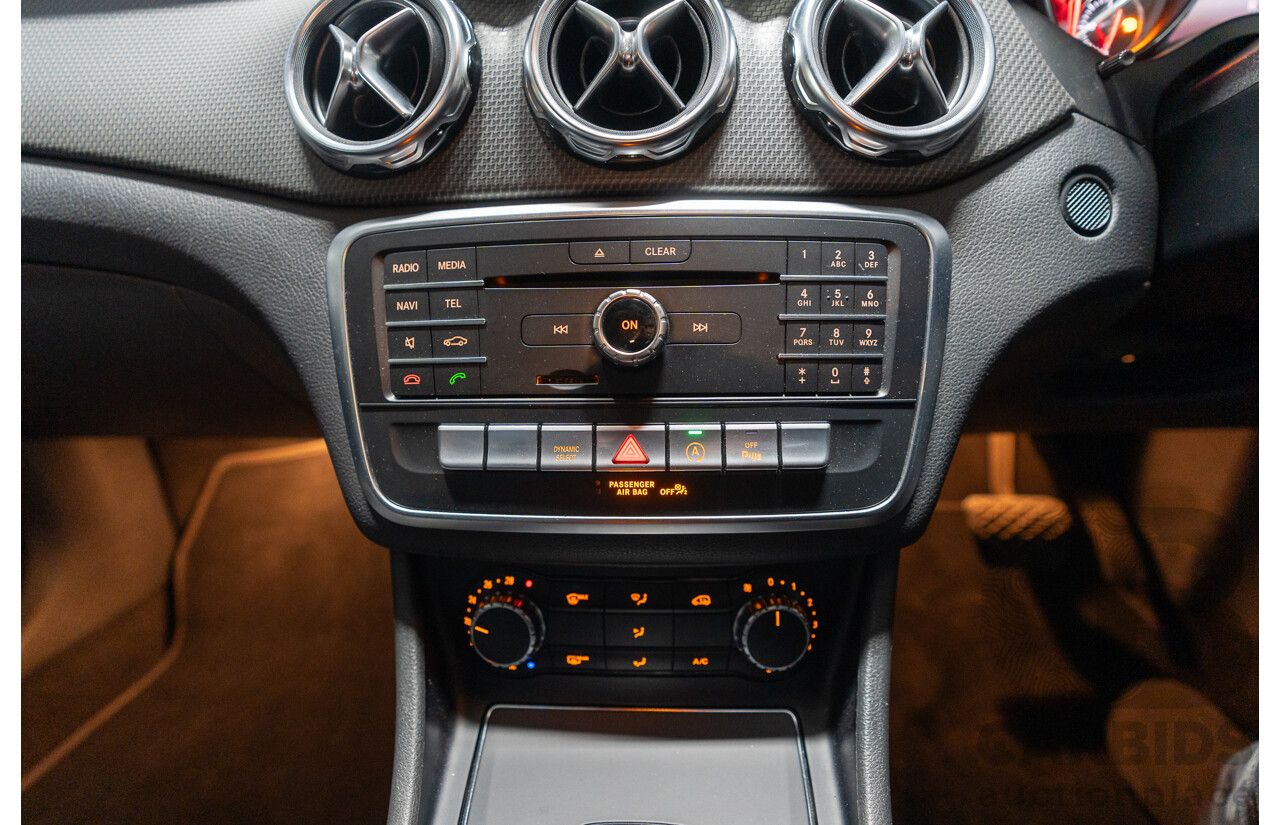 10/2018 Mercedes Benz GLA 180 X156 809MY 4d Wagon Cavansite Blue Metallic Turbo 1.6L