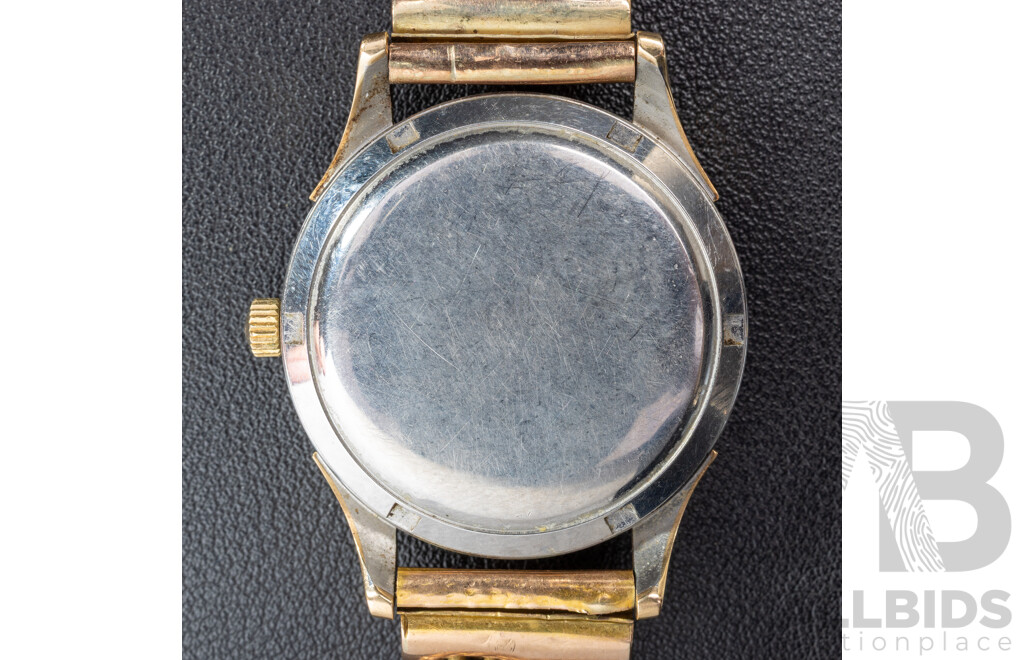 Omega Automatic Vintage Watch, Swiss Made, with 9ct Band, 63.62 Grams