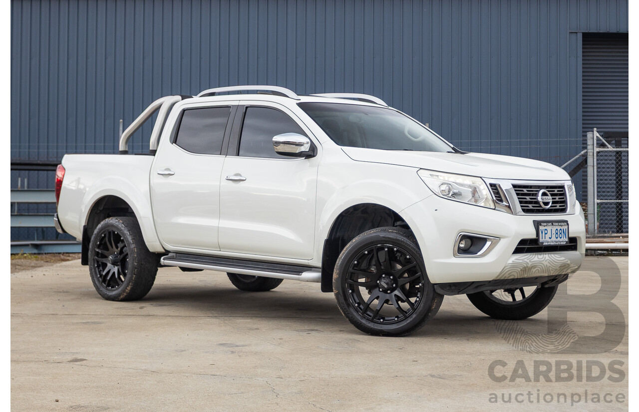 01/2016 Nissan Navara ST-X (4x4) NP300 D23 Dual Cab Utility White Diamond Turbo Diesel 2.3L