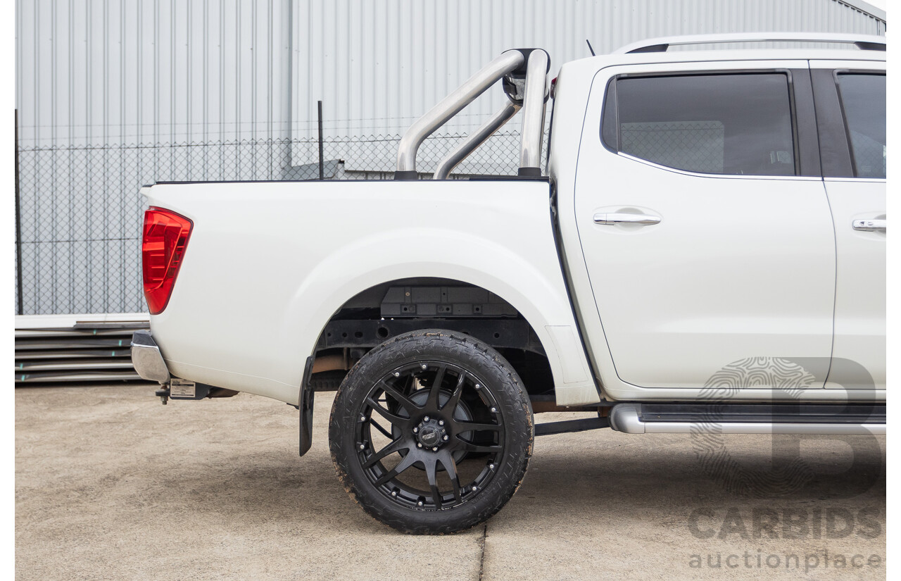 01/2016 Nissan Navara ST-X (4x4) NP300 D23 Dual Cab Utility White Diamond Turbo Diesel 2.3L