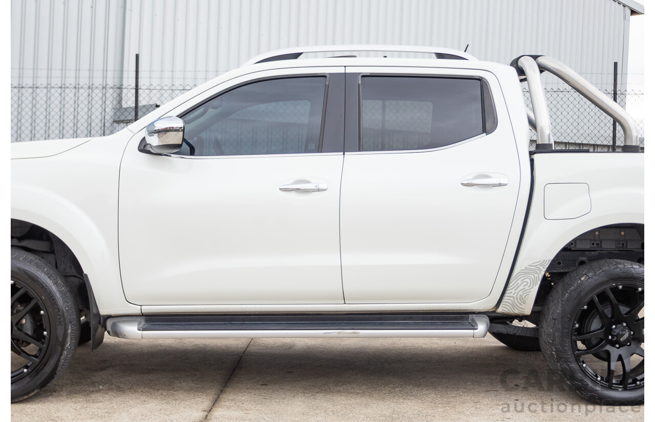 01/2016 Nissan Navara ST-X (4x4) NP300 D23 Dual Cab Utility White Diamond Turbo Diesel 2.3L
