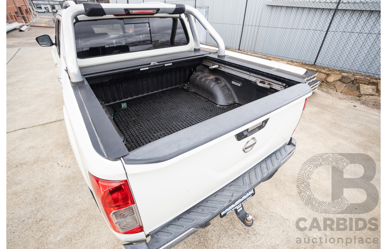 01/2016 Nissan Navara ST-X (4x4) NP300 D23 Dual Cab Utility White Diamond Turbo Diesel 2.3L