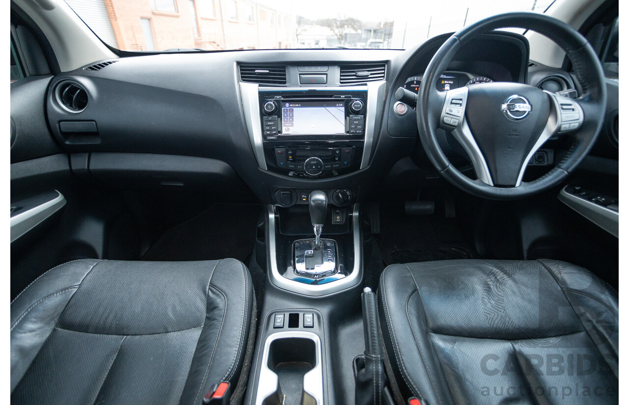 01/2016 Nissan Navara ST-X (4x4) NP300 D23 Dual Cab Utility White Diamond Turbo Diesel 2.3L