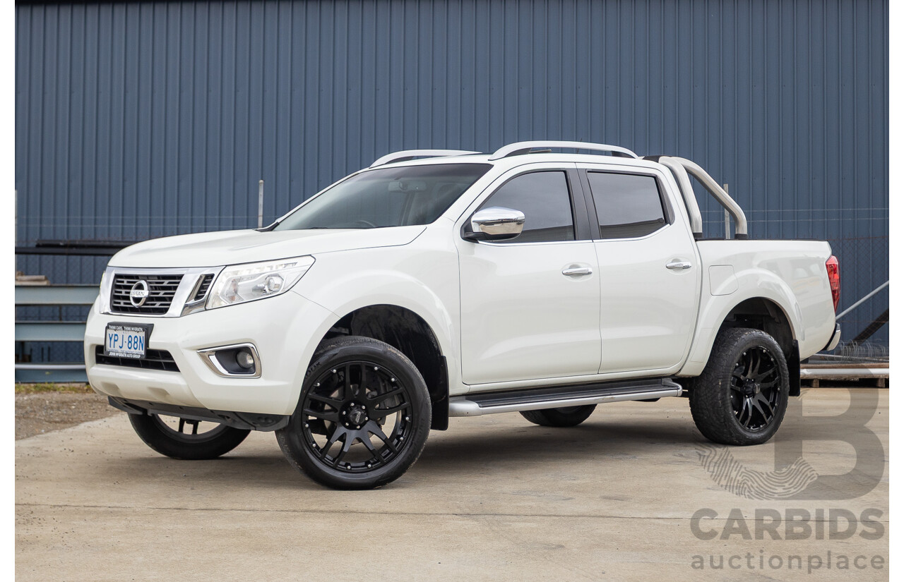 01/2016 Nissan Navara ST-X (4x4) NP300 D23 Dual Cab Utility White Diamond Turbo Diesel 2.3L