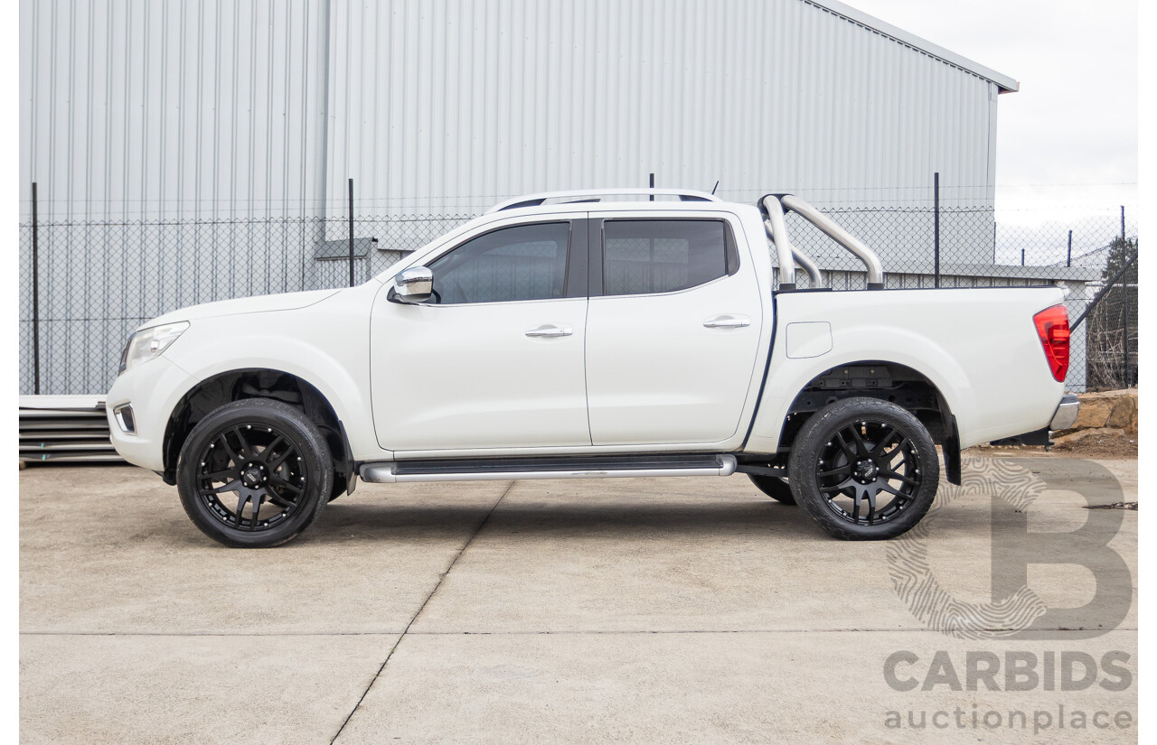 01/2016 Nissan Navara ST-X (4x4) NP300 D23 Dual Cab Utility White Diamond Turbo Diesel 2.3L