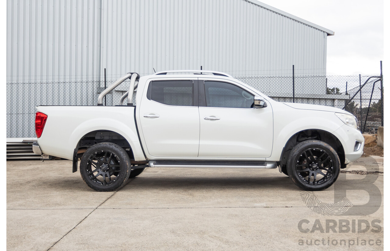 01/2016 Nissan Navara ST-X (4x4) NP300 D23 Dual Cab Utility White Diamond Turbo Diesel 2.3L