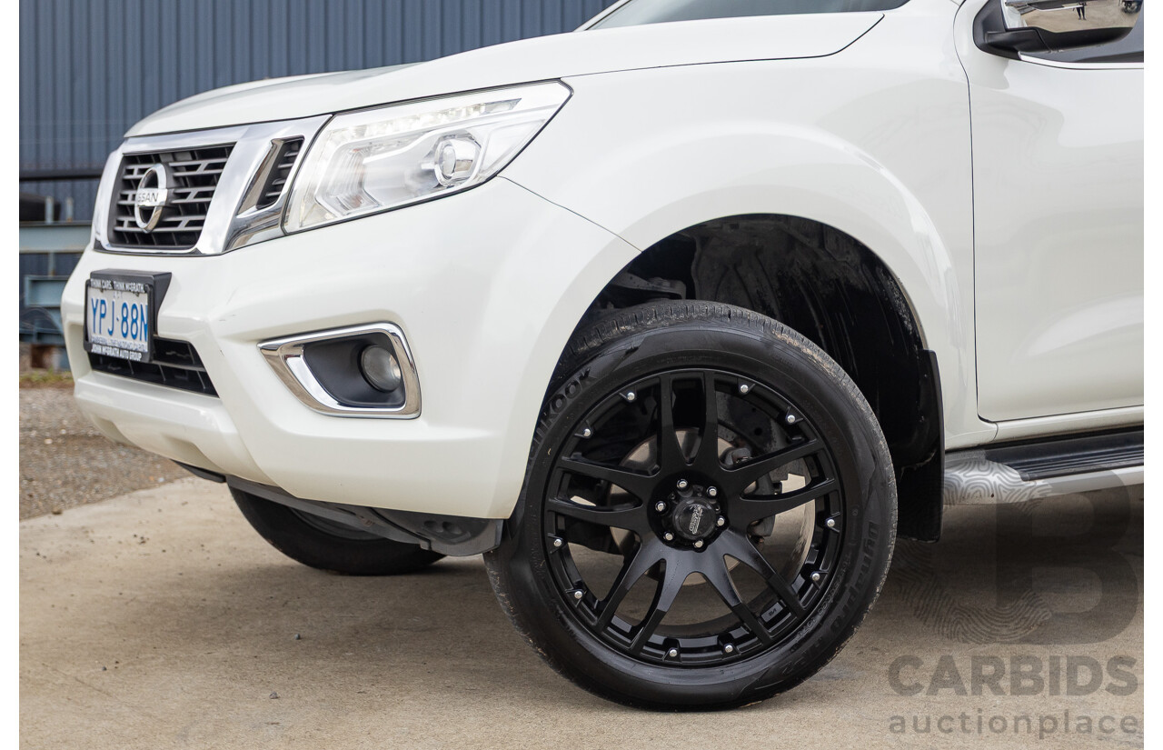 01/2016 Nissan Navara ST-X (4x4) NP300 D23 Dual Cab Utility White Diamond Turbo Diesel 2.3L