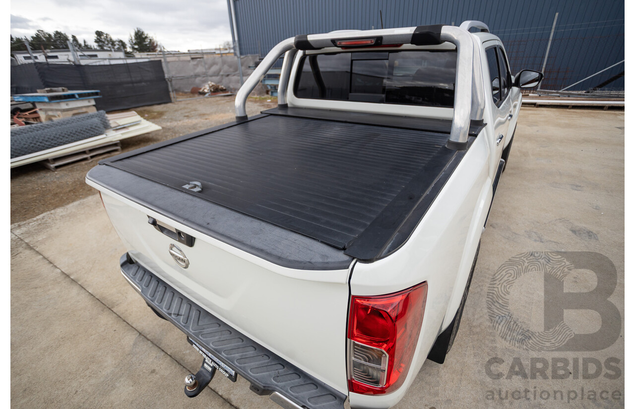 01/2016 Nissan Navara ST-X (4x4) NP300 D23 Dual Cab Utility White Diamond Turbo Diesel 2.3L