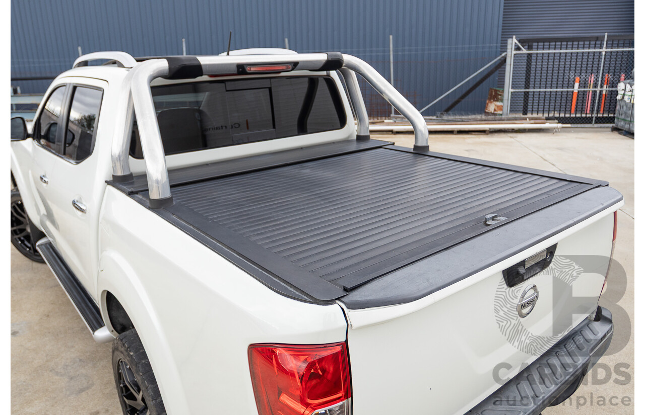 01/2016 Nissan Navara ST-X (4x4) NP300 D23 Dual Cab Utility White Diamond Turbo Diesel 2.3L