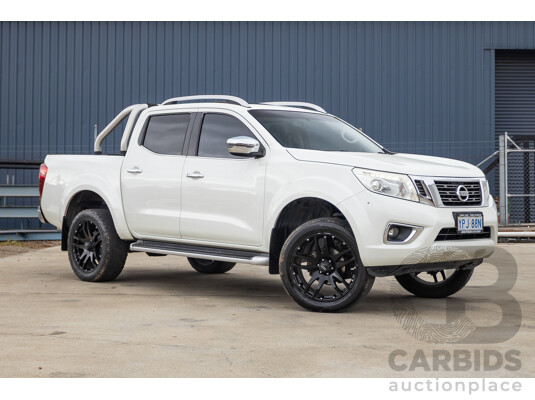 01/2016 Nissan Navara ST-X (4x4) NP300 D23 Dual Cab Utility White Diamond Turbo Diesel 2.3L