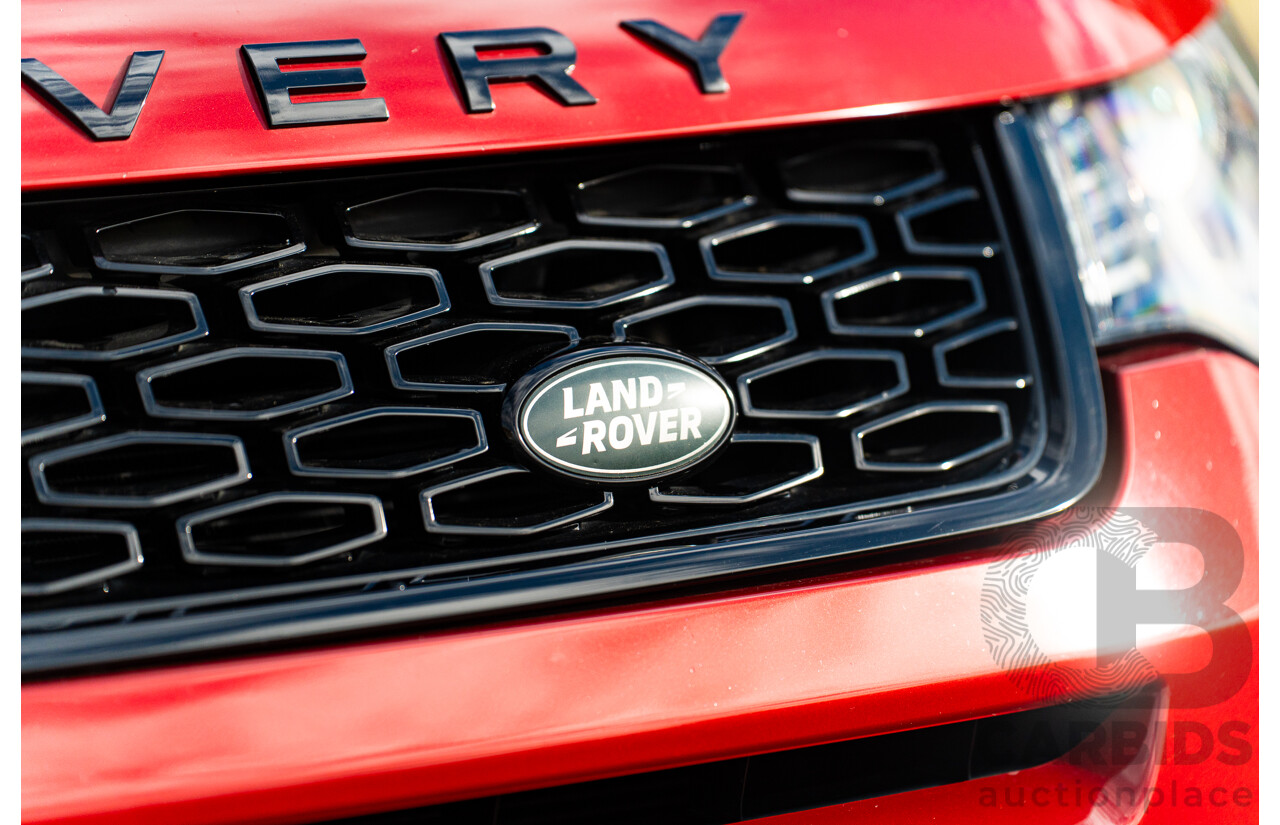 11/2016 Land Rover Discovery Sport TD4 180 HSE Dynamic (AWD) MY17 L550 4d Wagon Firenze Red Turbo Diesel 2.0L