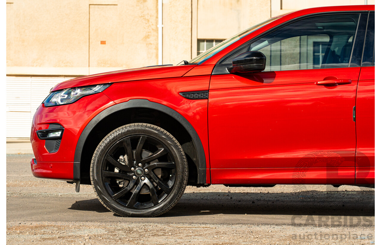 11/2016 Land Rover Discovery Sport TD4 180 HSE Dynamic (AWD) MY17 L550 4d Wagon Firenze Red Turbo Diesel 2.0L