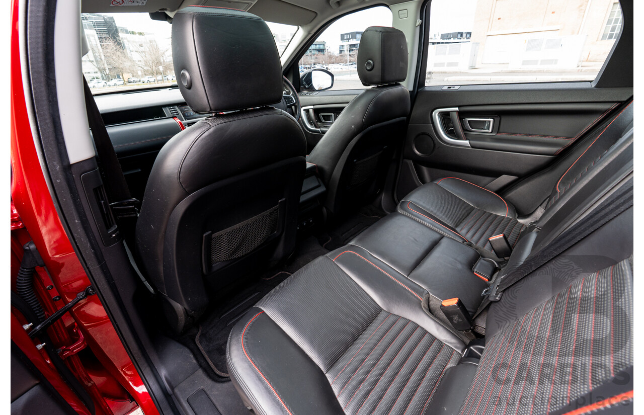 11/2016 Land Rover Discovery Sport TD4 180 HSE Dynamic (AWD) MY17 L550 4d Wagon Firenze Red Turbo Diesel 2.0L