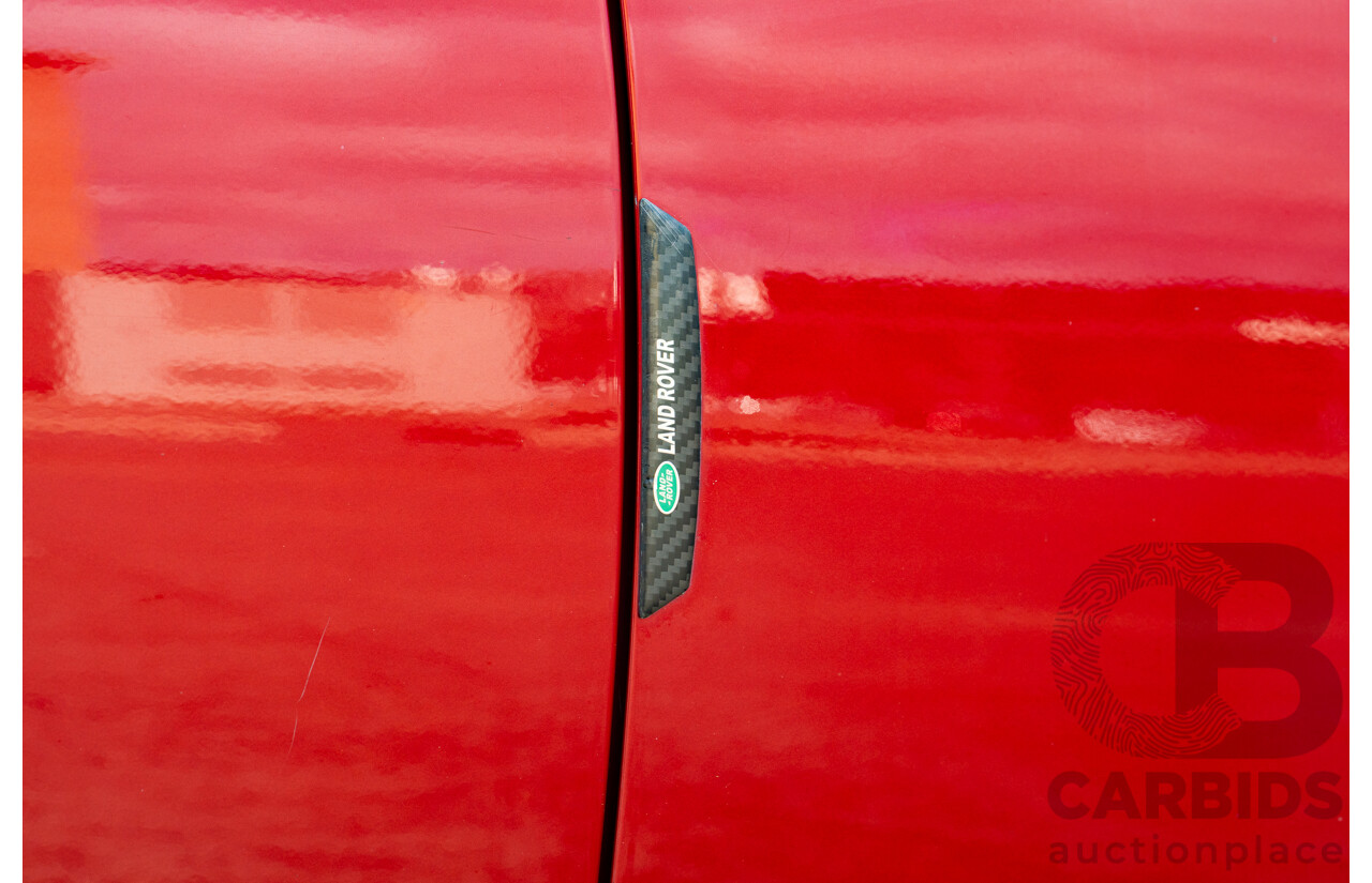 11/2016 Land Rover Discovery Sport TD4 180 HSE Dynamic (AWD) MY17 L550 4d Wagon Firenze Red Turbo Diesel 2.0L