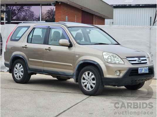10/2004 Honda CRV (4x4) Sport MY04 4d Wagon Gold 2.4L
