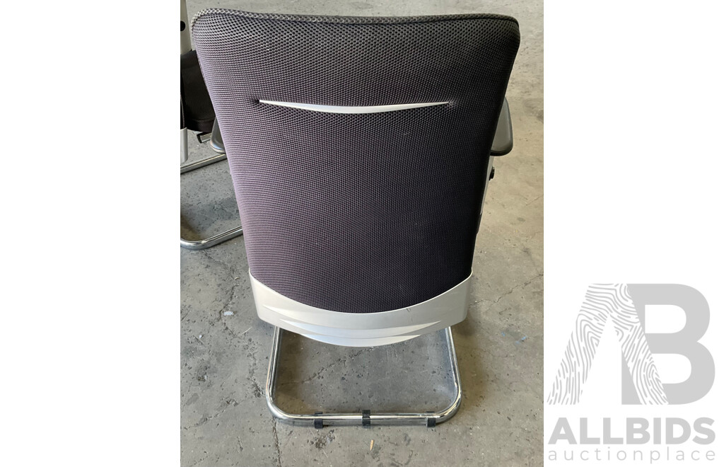 3 Piece Set - Office Round Table and Chairs