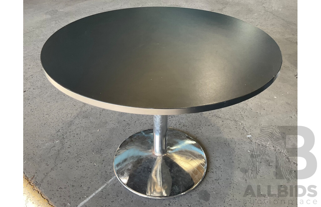 3 Piece Set - Office Round Table and Chairs